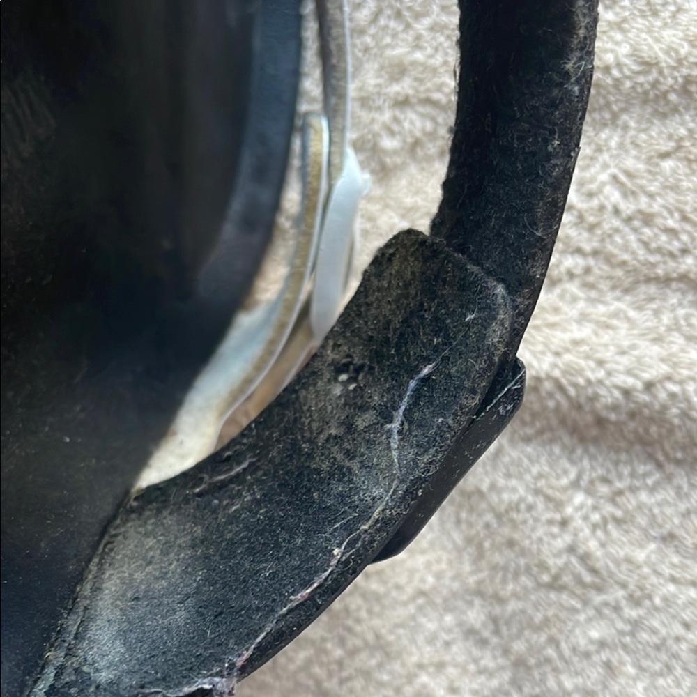Birkenstock 42 Black/White Slide Sandal - Picture 10 of 10